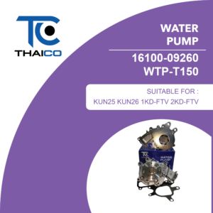 WATER PUMP 16100-09260 WTP-T150