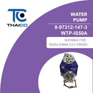 WATER PUMP 8-97312-147-3 WTP-IS50A