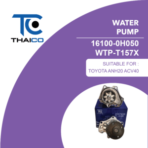 WATER PUMP 16100-0H050 WTP-T157X